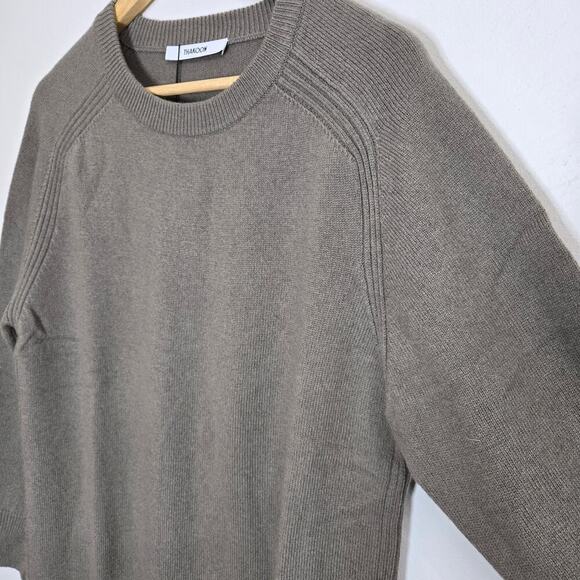 NWT Thakoon Women's Green Wool Knit Sweater Dress, Size L - Picture 5 of 12